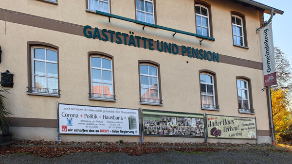 der ehem. Laden in Warsleben