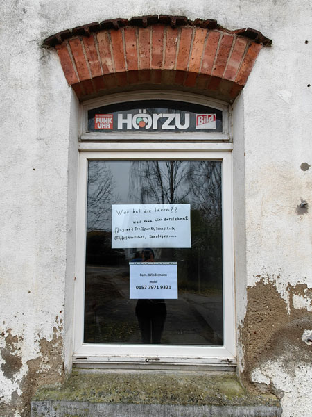 der ehem. Laden in Warsleben